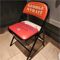 George Strait Folding Chair