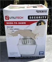 Utilitech outdoor security light unused in box