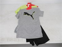 4-Pc Puma Boy's 8 Set, T-shirts and Shorts,