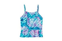Speedo Girl's 6 Swimwear Tankini Top, Blue and