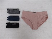4-Pk Puma Women's XS Seamless Bikini Underwear,