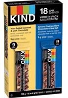 16-Pk Kind Nut Bars Variety Pack, 40 g