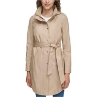 $60-Calvin Klein Women's LG Trench Jacket, Brown