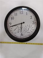 Wall Clock  
Battery Operated. 16 inch diameter