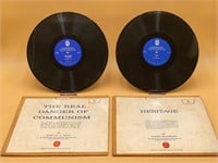 Real Danger Of Communism & Heritage Vinyl Records