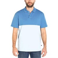 Gap Men's LG Short Sleeve Jersey Polo Shirt, Blue