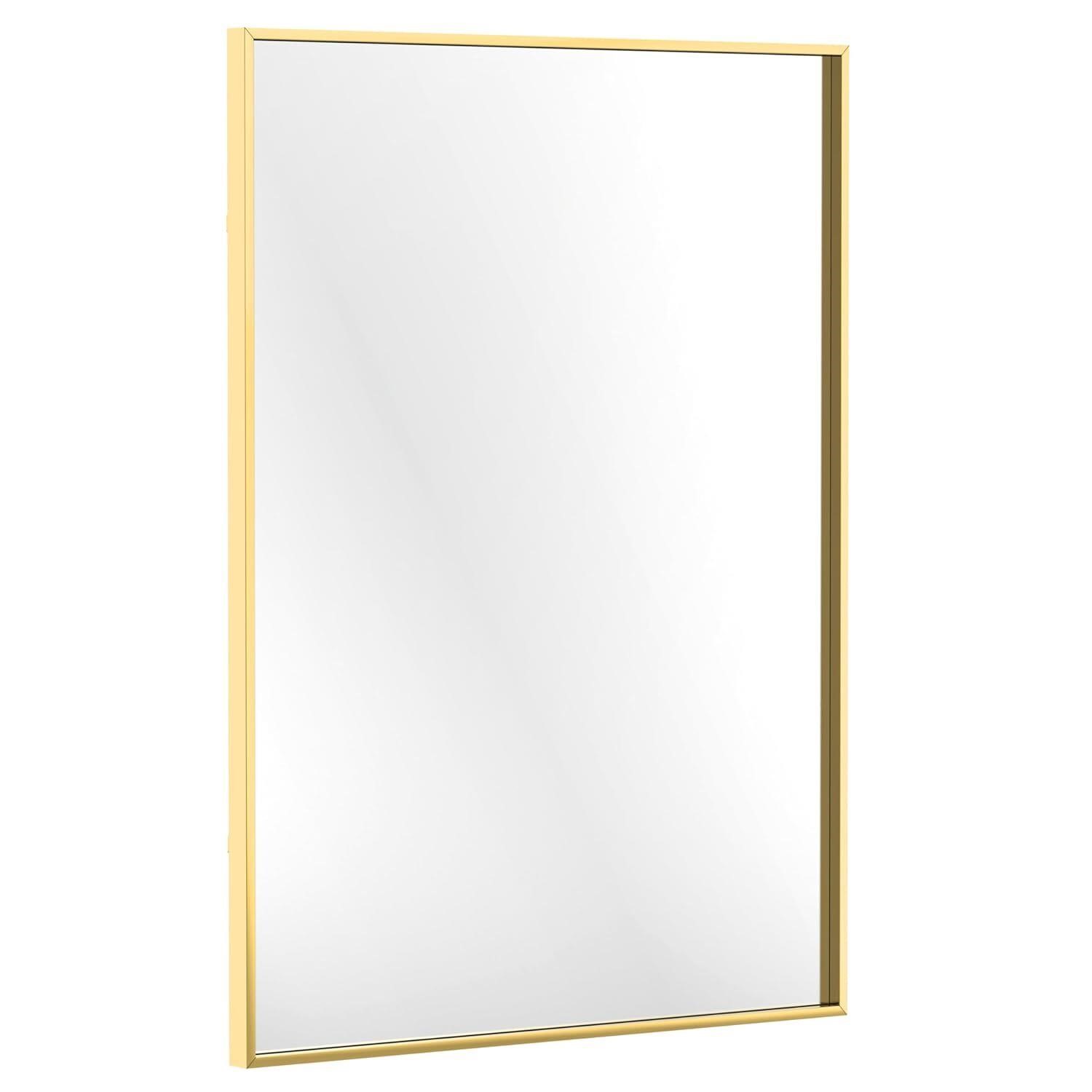 Hamilton Hills 30x40 Gold Framed Mirror