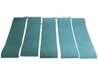 Five Military Issue Sleeping Mats