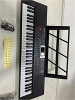 Laoyeboho 61 key electric keyboard 
Comes with