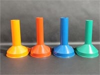 Four Coin Counting Tubes