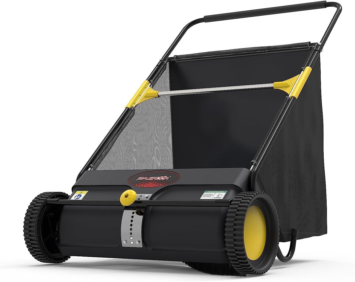 SPLENDOR LS-650A2 26-Inch Push Lawn Sweeper