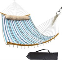 Ohuhu Double Hammock Quilted Fabric Swing with