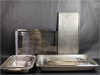 Stainless Steel Cafeteria Style Pans