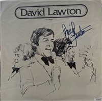 David Lawton Signed Vinyl Album Cover COA