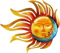 Metal Sun Wall Decor  Outdoor/Indoor  Style1