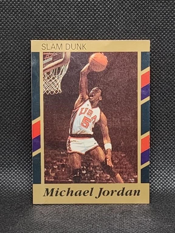 Slam Dunk Cards #3 Michael Jordan Basketball Card