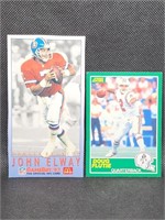 John Elway & Doug Flutie Football Cards
