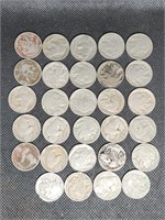 Lot of 29 Buffalo Nickels
