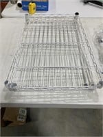 Wire rack 24 x 16, 6 shelves