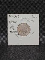 "Error" Buffalo Nickel