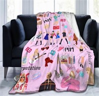 New Taylor throw blanket 60x80 inches
