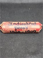 Roll of Indian Head Pennies 1900-1909