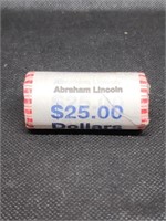 Roll of Abraham Lincoln Presidential Dollars