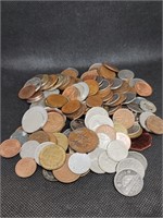 Lot of Misc. Foreign Coins (16 oz.)