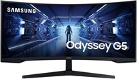 $498-Samsung 34" Odyssey G5 Gaming Monitor - UWQHD