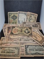 Large Lot of Japanese Paper Currency