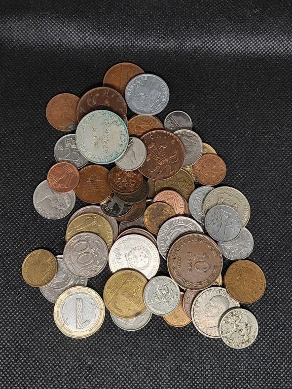 Lot of Misc. Foreign Coins