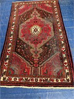 Hand Knotted Persian Lilihan Rug 4x6 ft