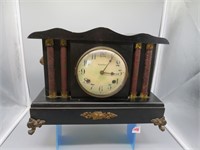 Four Footed Waterbury Mantle Clock USA