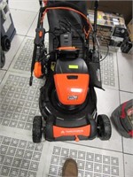 YARD MAN 60 VOLT LAWN MOWER 2/BATTERY AND CHARGER