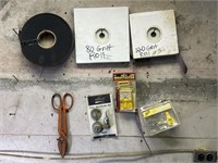 Rubber Stripping, multi tester, 80 and 220 grit
