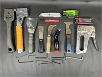 Cutters, Scrapers, Staplers & More