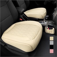 2 Pack Leather Front Car Seat Cover Bottom Car Sea
