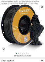 Kingroon PLA Plus (PLA+) 3D Printer Filament
