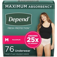 Depend Fresh Protection Adult Incontinence & Postp