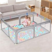 Dripex Baby Playpen, 71"x47" Large Play Pens for B