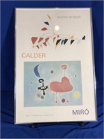 FRAMED MIRO POSTER - 22 X 32