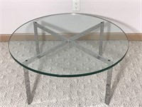 ROUND GLASS TABLE