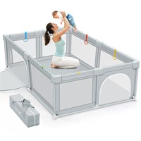 Dripex Baby Playpen, 79"x59" Large Play Pens for B