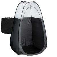 Naked Sun Black Spray Tan Tent - Pop Up Portable P