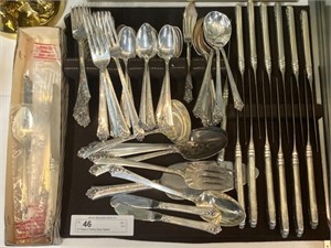 97 Pieces of Sterling Silver Flatware