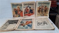 6 - "The Country Gentelman" Magazines from Late 20