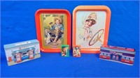 Coca Cola Trays, Tins & Playing Cards