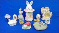 Bunny Cookie Jar, Cardinal Candle & More