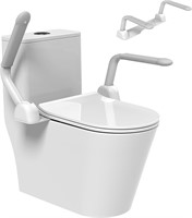 Non-Slip Toilet Safety Rails  280lbs Capacity