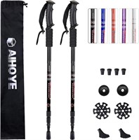 Aihoye Hiking Poles  2 Pack  Collapsible